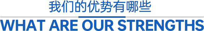 我們的優(yōu)勢(shì)有哪些？